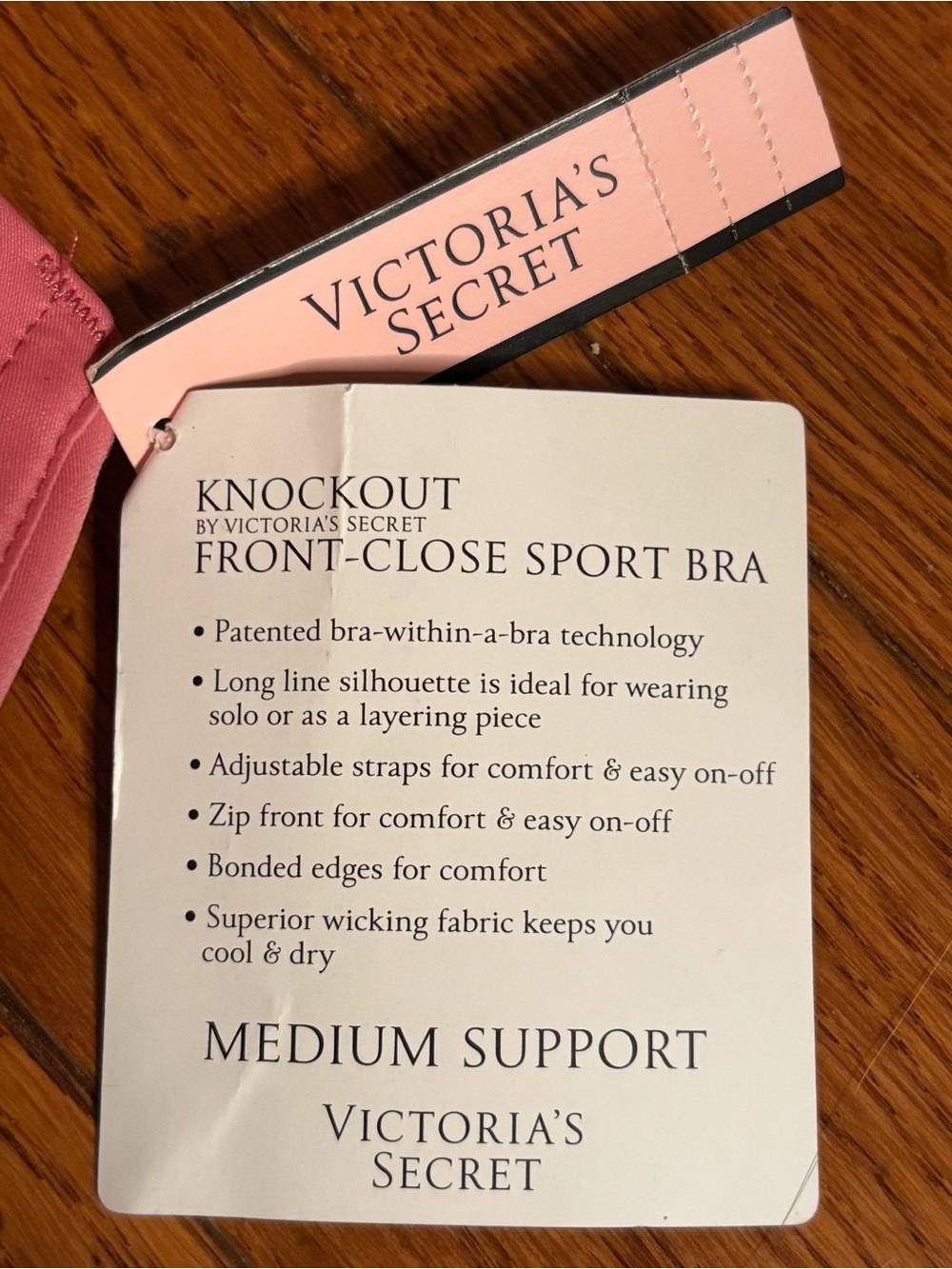 Victoria's Secret Knockout Front-Close Sport Bra - Picture 4 of 4
